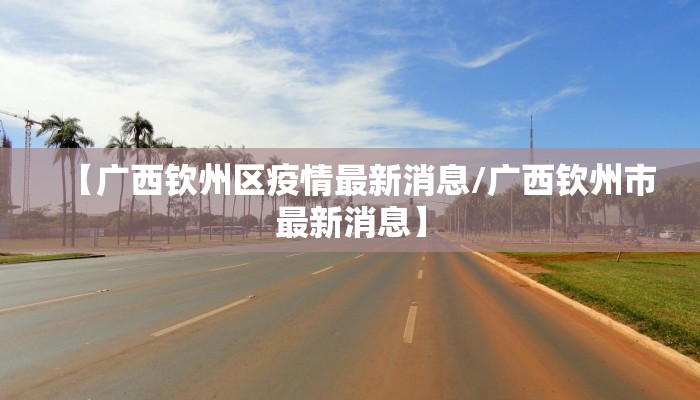 【广西钦州区疫情最新消息/广西钦州市最新消息】