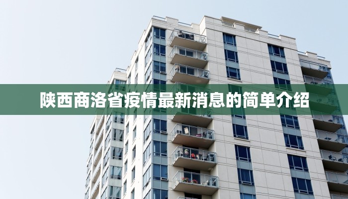 陕西商洛省疫情最新消息的简单介绍