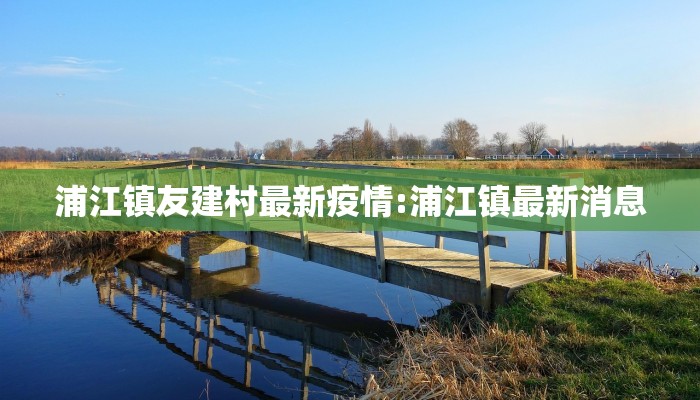 浦江镇友建村最新疫情:浦江镇最新消息