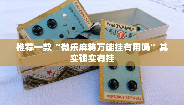 推荐一款“微乐麻将万能挂有用吗”其实确实有挂