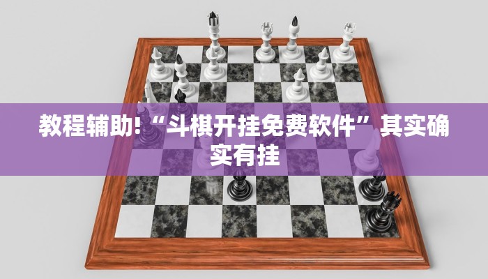 教程辅助!“斗棋开挂免费软件”其实确实有挂