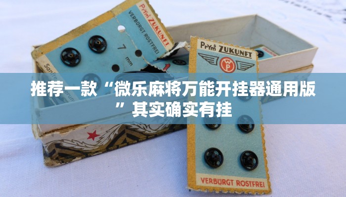 推荐一款“微乐麻将万能开挂器通用版”其实确实有挂