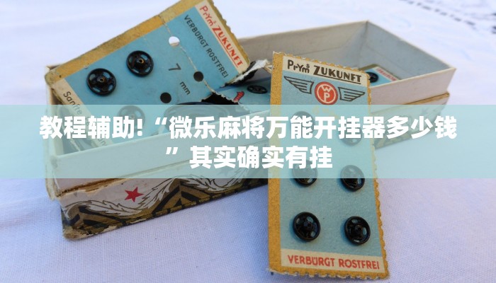 教程辅助!“微乐麻将万能开挂器多少钱”其实确实有挂