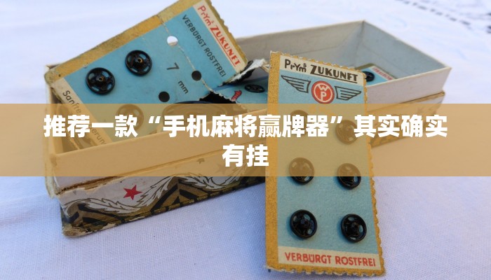 推荐一款“手机麻将赢牌器”其实确实有挂