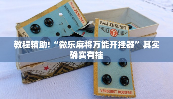 教程辅助!“微乐麻将万能开挂器”其实确实有挂
