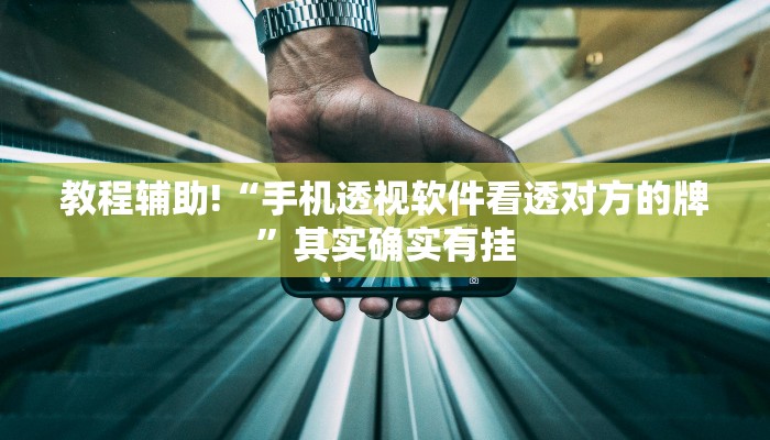 教程辅助!“手机透视软件看透对方的牌”其实确实有挂