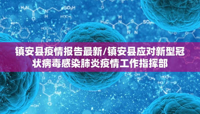 镇安县疫情报告最新/镇安县应对新型冠状病毒感染肺炎疫情工作指挥部