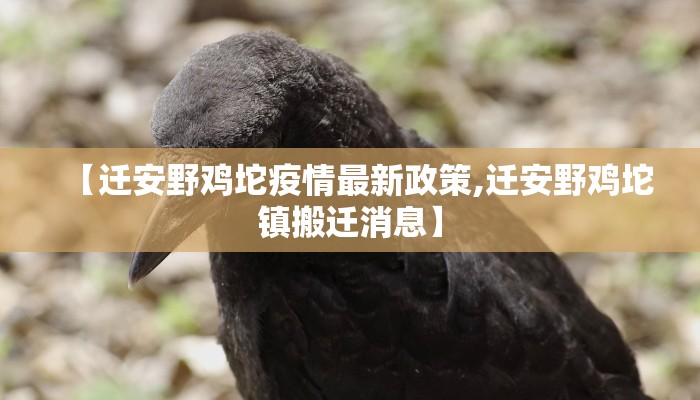 【迁安野鸡坨疫情最新政策,迁安野鸡坨镇搬迁消息】