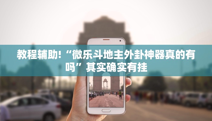 教程辅助!“微乐斗地主外卦神器真的有吗”其实确实有挂