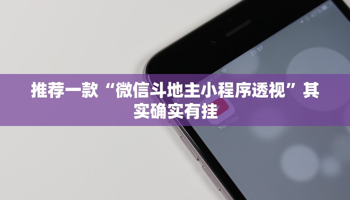 推荐一款“微信斗地主小程序透视”其实确实有挂
