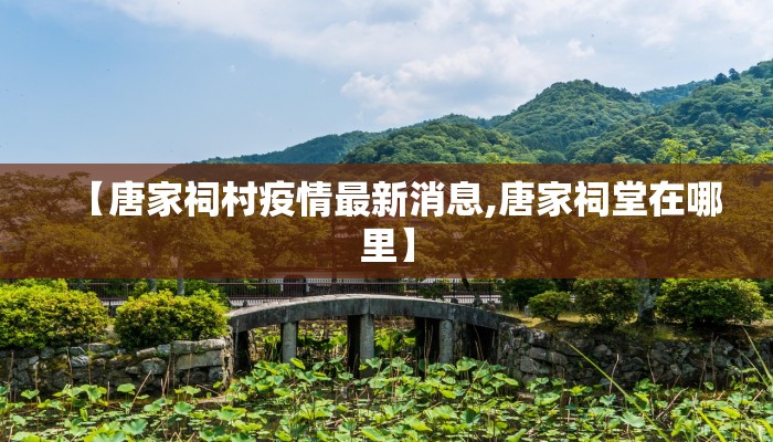【唐家祠村疫情最新消息,唐家祠堂在哪里】