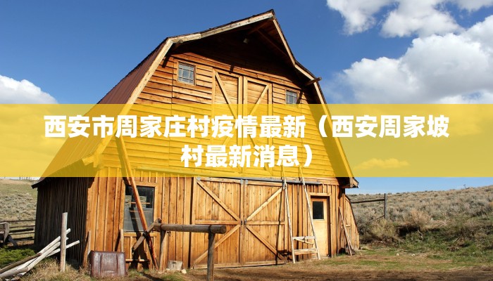 西安市周家庄村疫情最新（西安周家坡村最新消息）